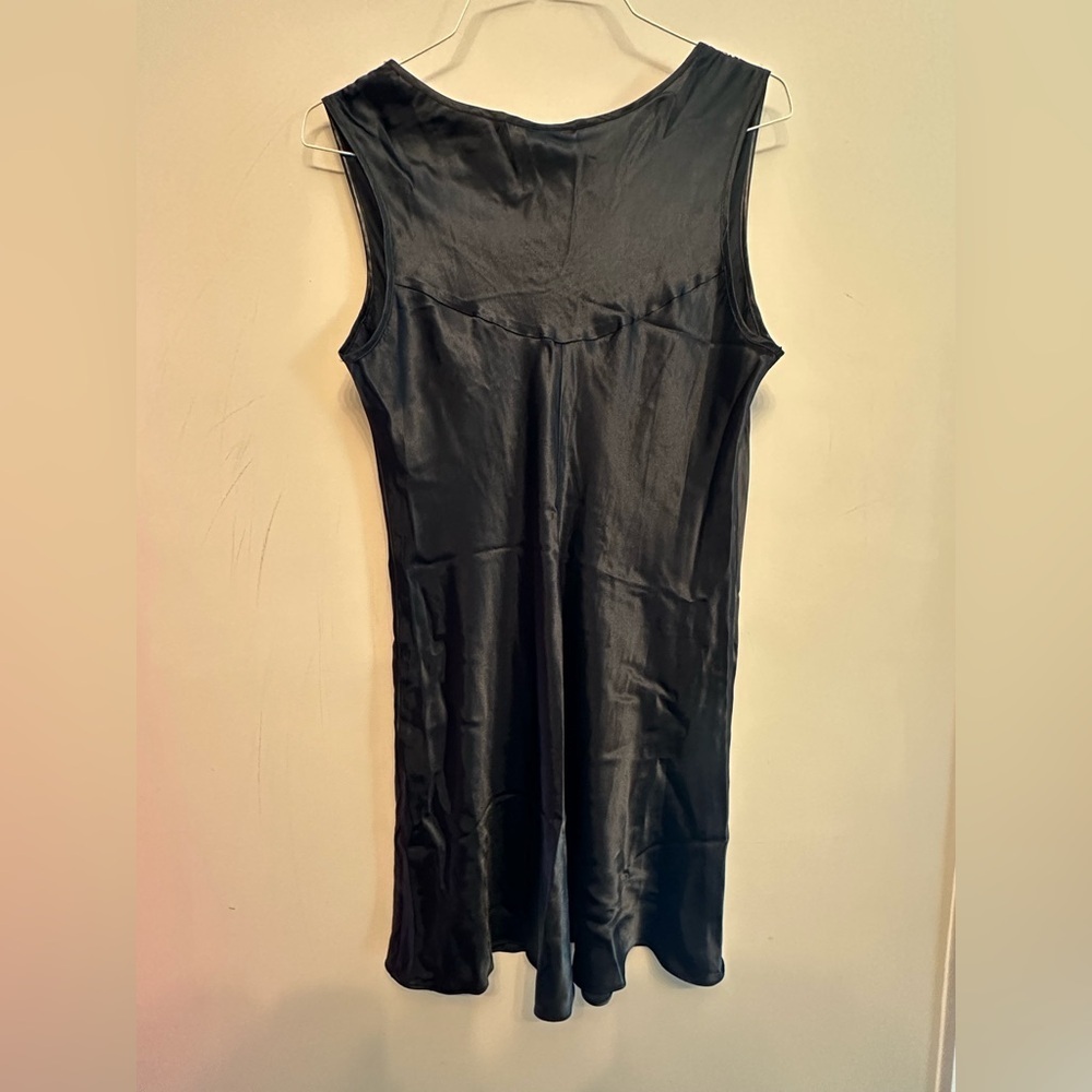 Y2K Era Cinema Etoile Black Slip w/ Embroidered Bust Size Large - Picture 5 of 5